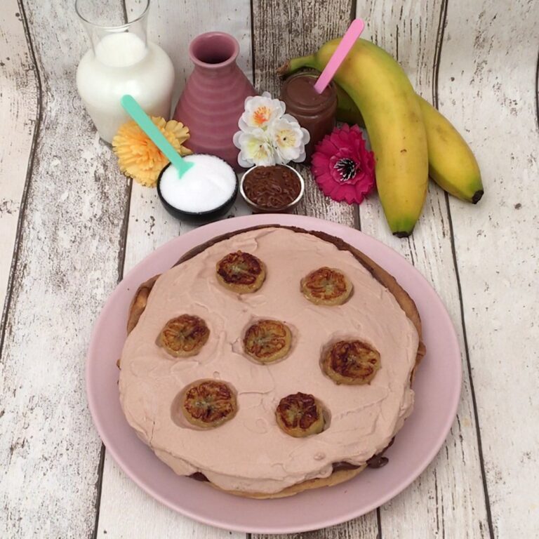 Tarte soufflée à la pâte à tartiner