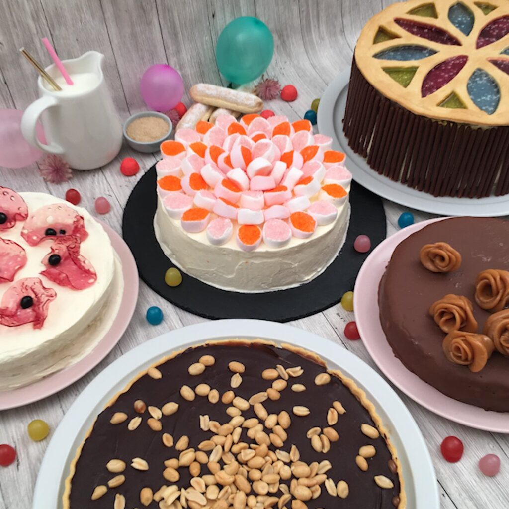 6 idées avec des bonbons et des gâteaux