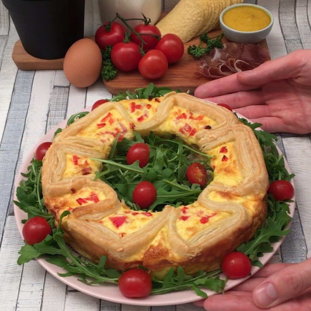 Quiche accordéon