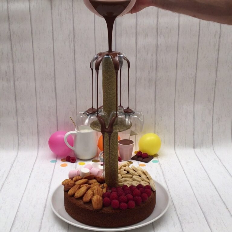 La fontaine au chocolat fait maison
