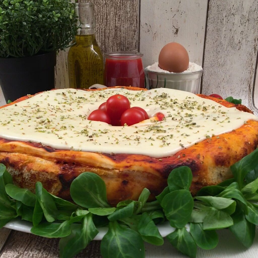 Lasagne-Pizza 4Käse