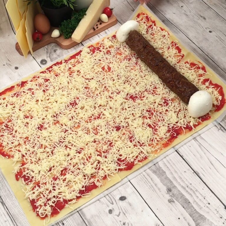 Mega rollo de lasaña