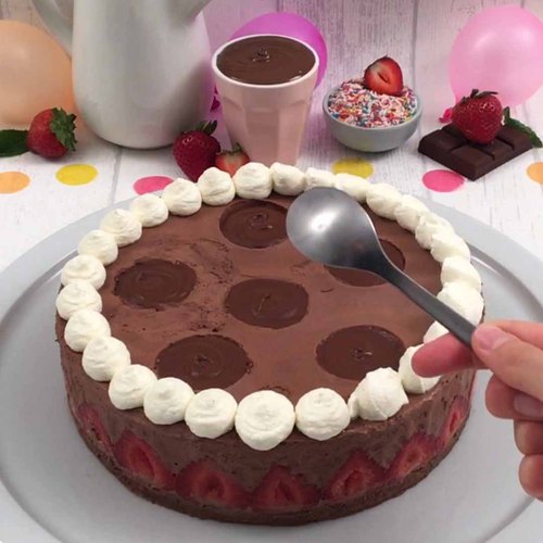 Torta spumosa al cioccolato