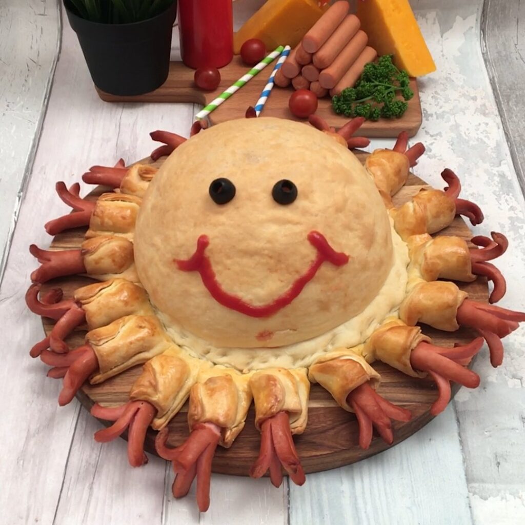 Pizza Würstchenfisch