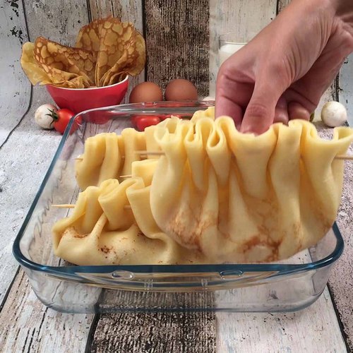 Crespelle gratin