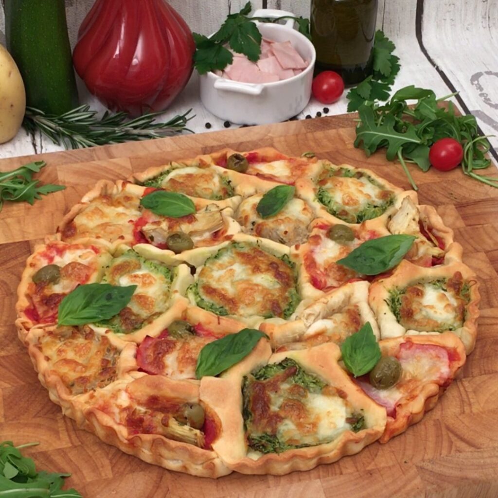 Mosaik-Pizza