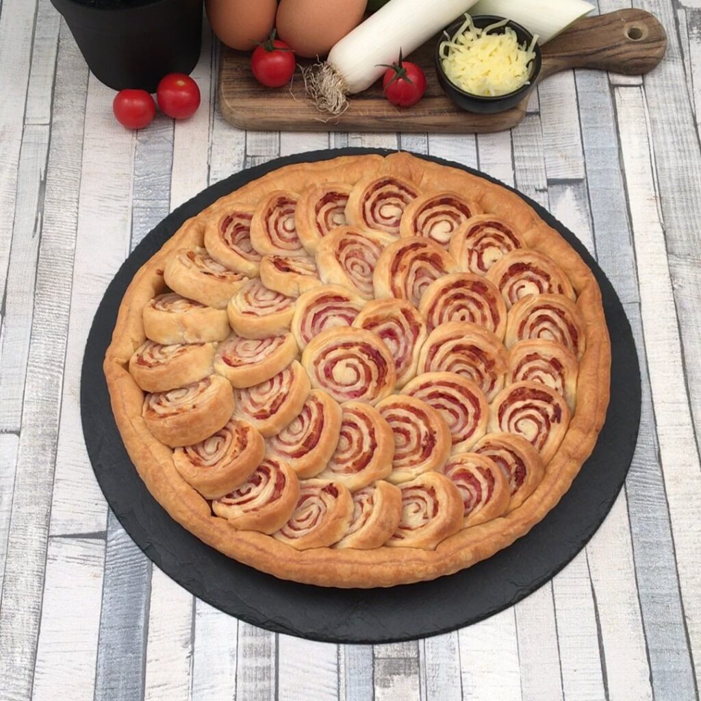 Speck-Lauch-Kuchen