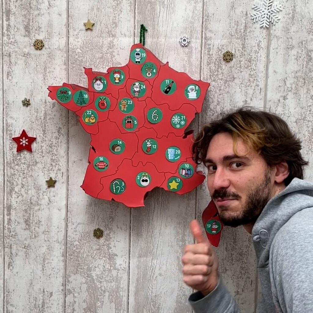 Calendrier de l&rsquo;avent gourmand