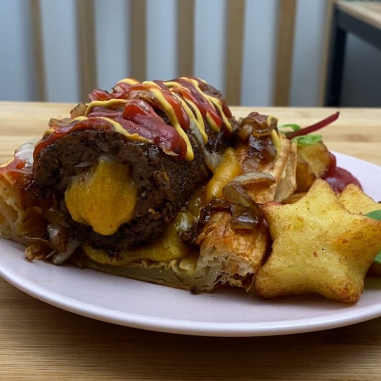 Blätterteig-Burger