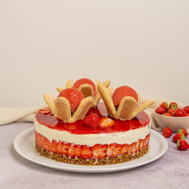 Semifreddo fragole e mascarpone