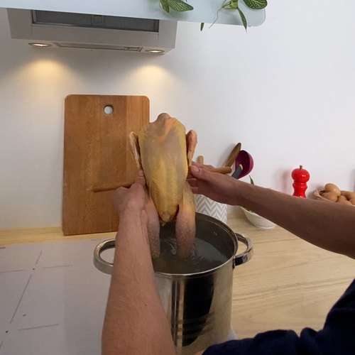 Pollo allo spiedo