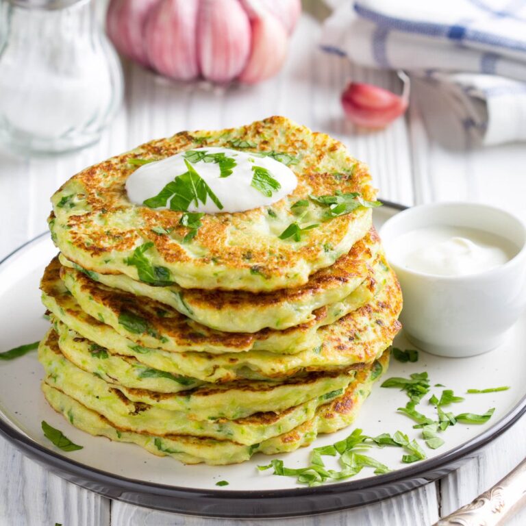 Galette courgette et fromage