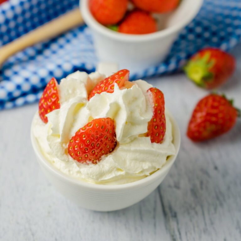 Crème chantilly rapide
