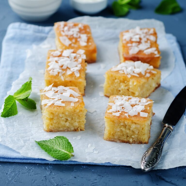 Gâteau vegan à la noix de coco