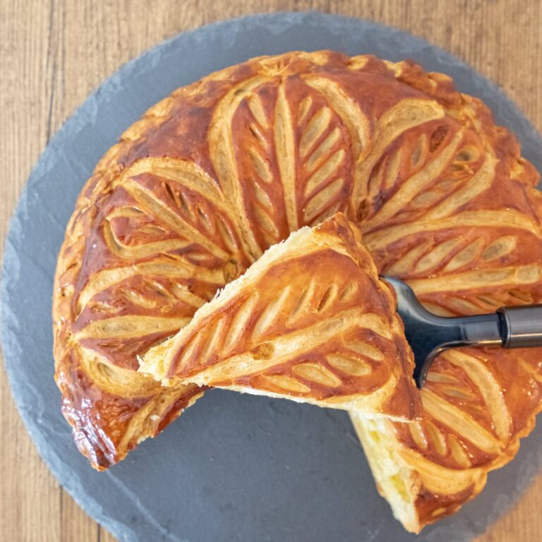 Galette des rois aux pommes facile