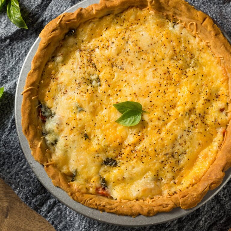 Tarte aux trois fromages