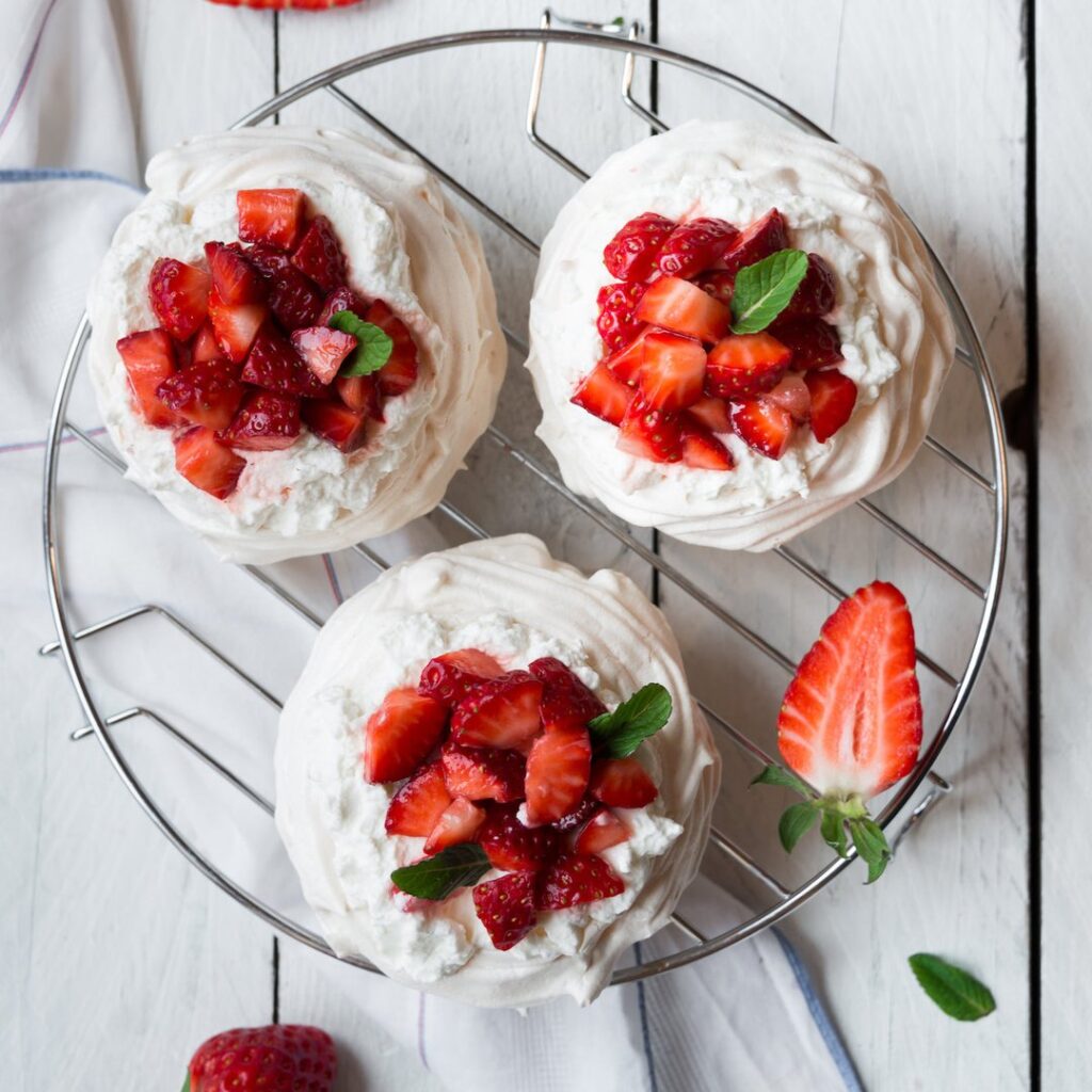 Recette de la pavlova