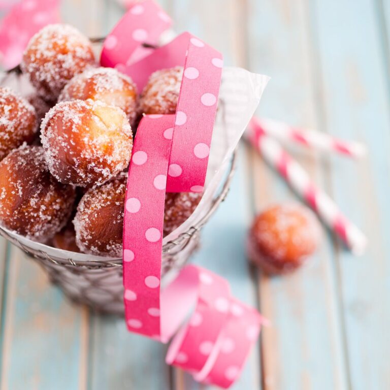 Beignets de carnaval croustillants