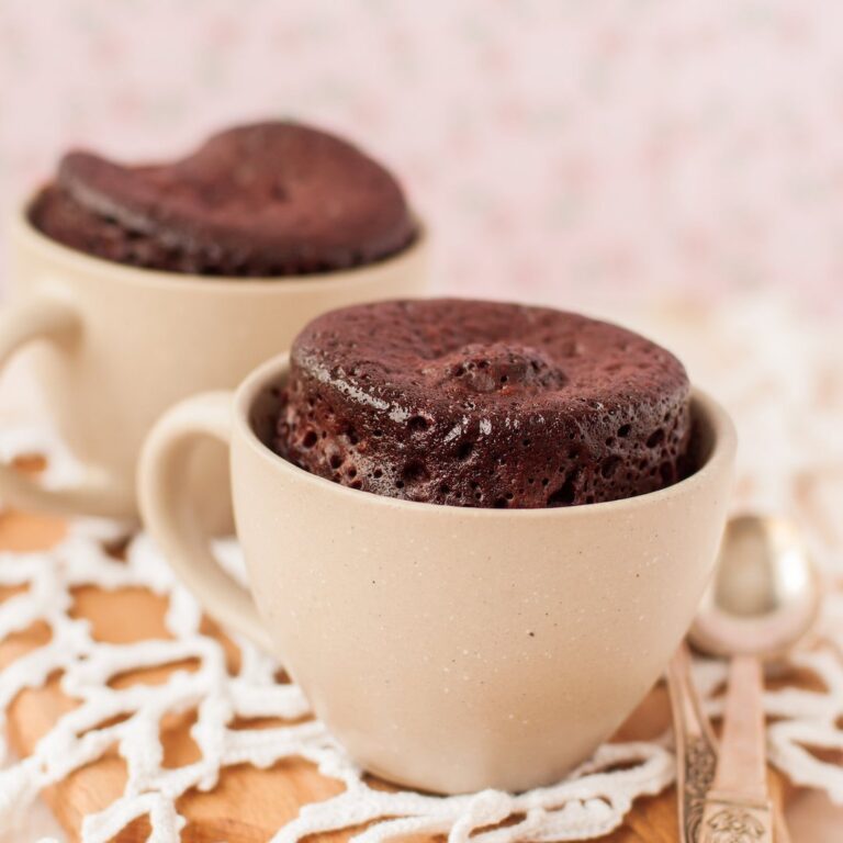 Mug cake au chocolat