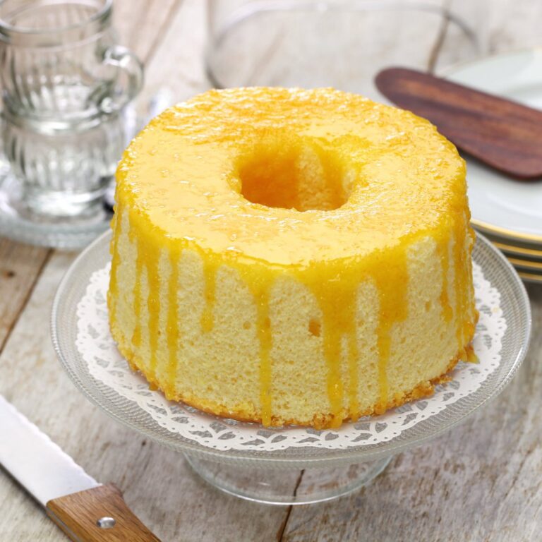Chiffon cake à l’orange