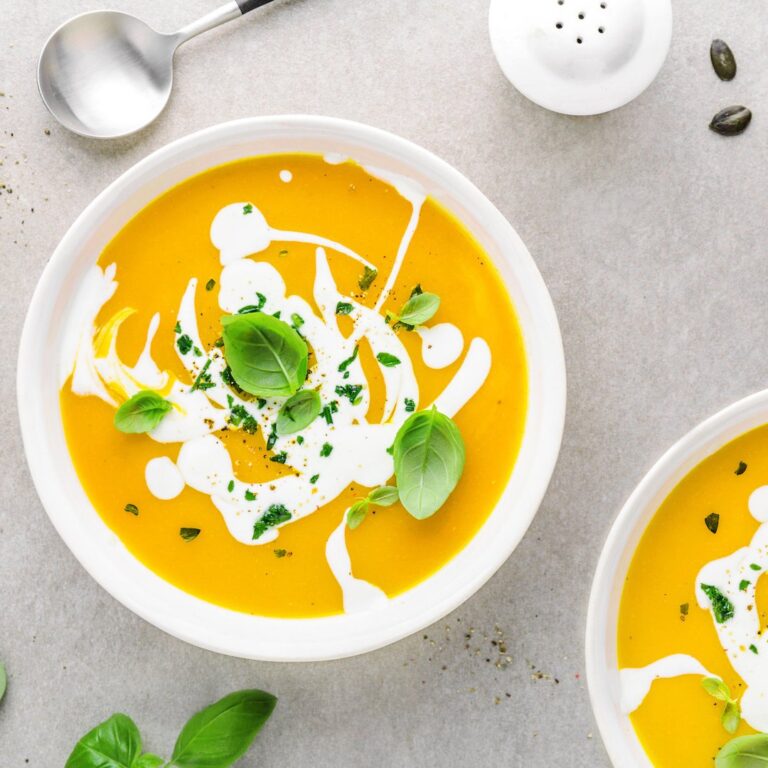 Velouté de carotte coco