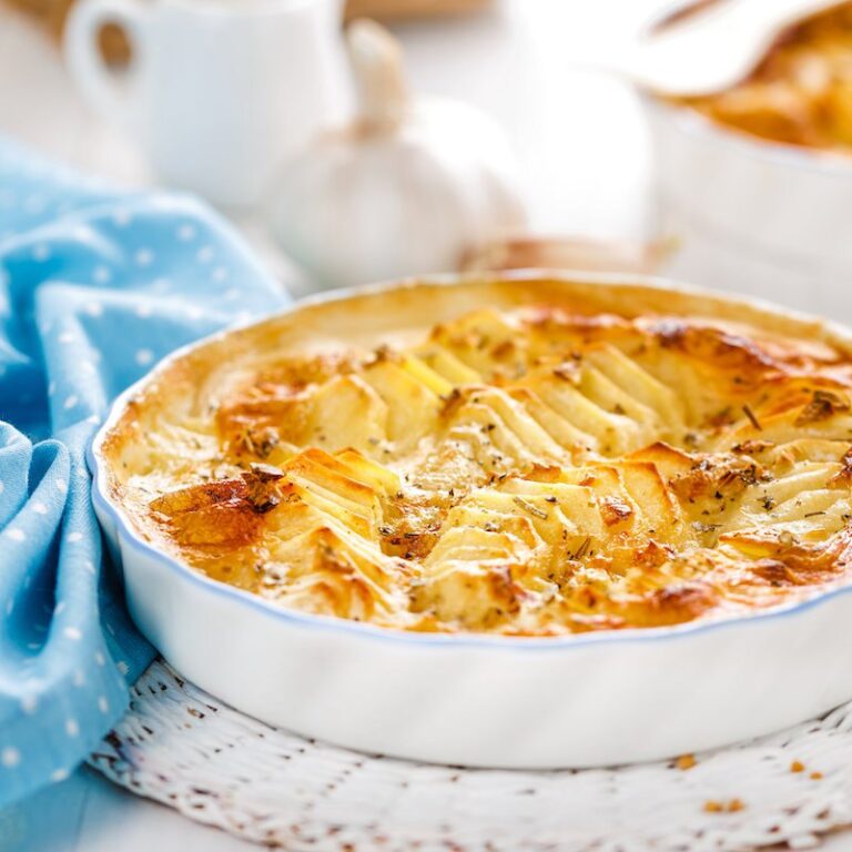 Recette de gratin avec du fromage à raclette