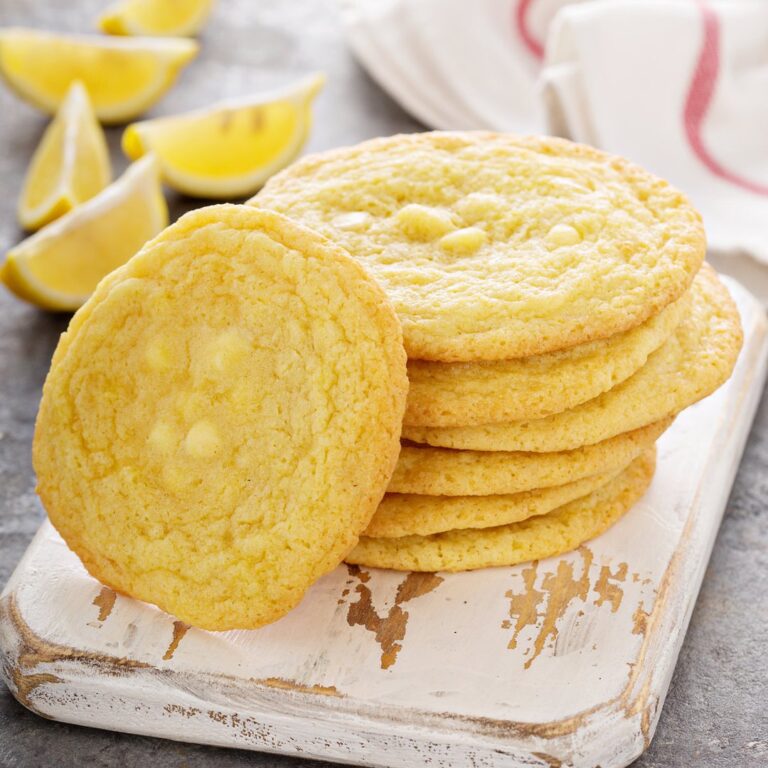 Recette de sablés au citron