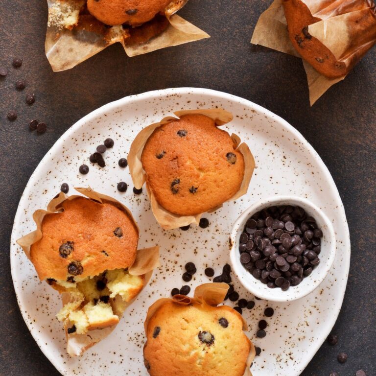 Muffin au coeur coulant nutella