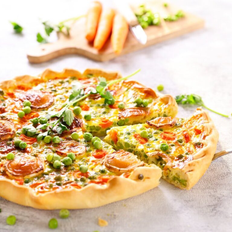 Quiche aux légumes