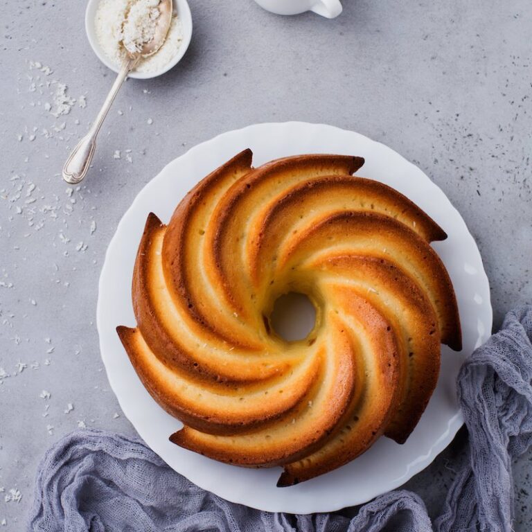 Gâteau au lait d&rsquo;amande