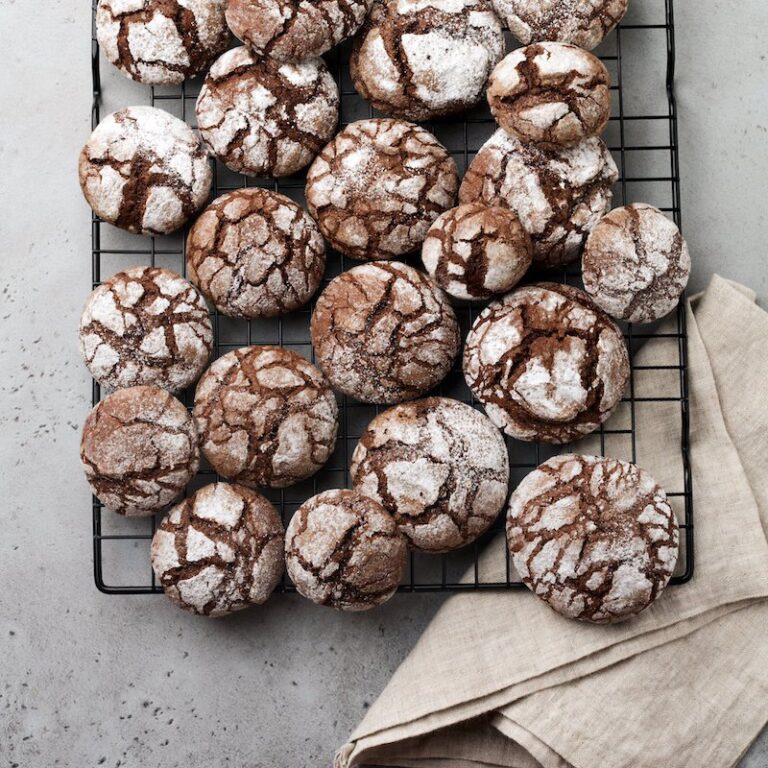 Petits crinkles au chocolat