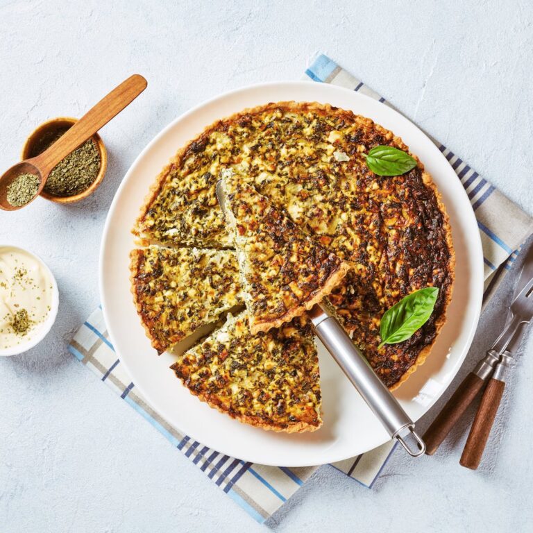 Quiche végétarienne