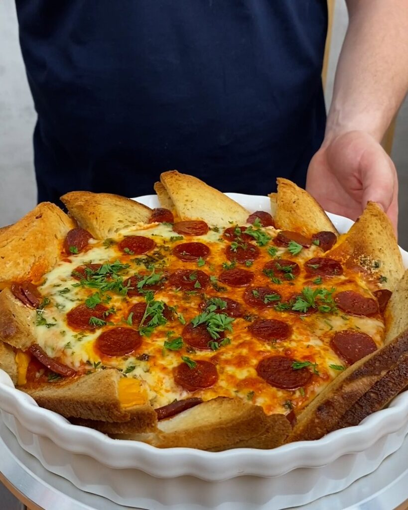 Grilled Cheese Pizza