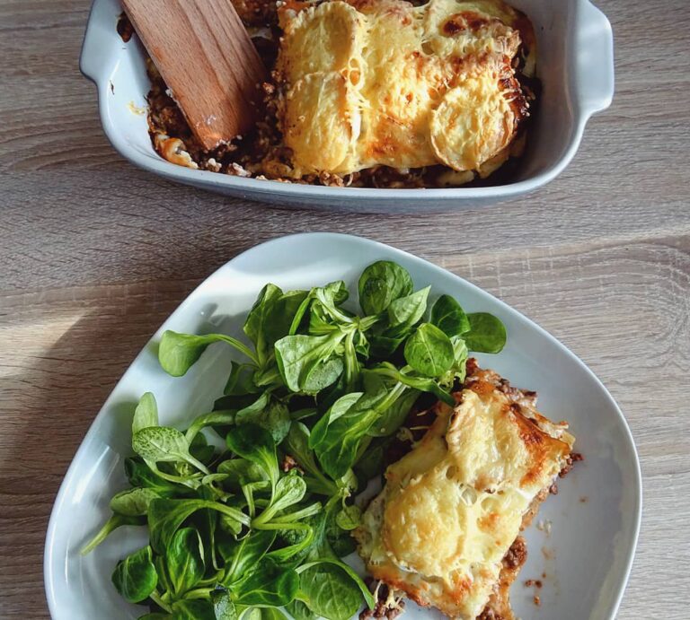 Lasagnes à la bolognaise maison