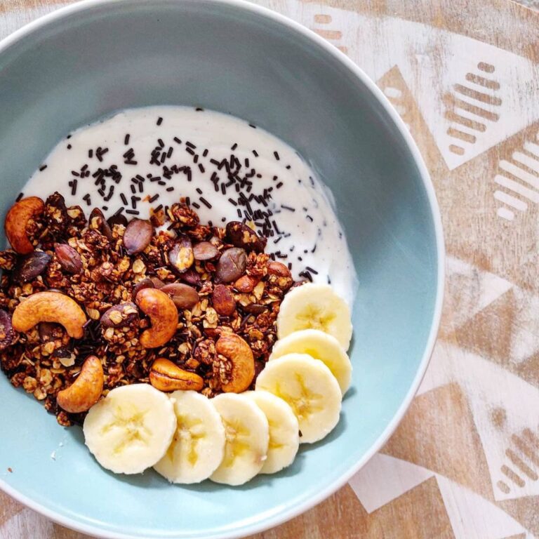 Granola graines de courge et noix de cajou