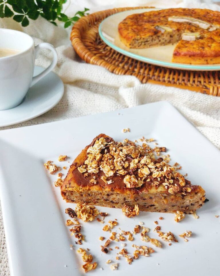 Crispy banana bread