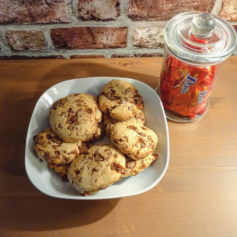 Cookies daims caramels