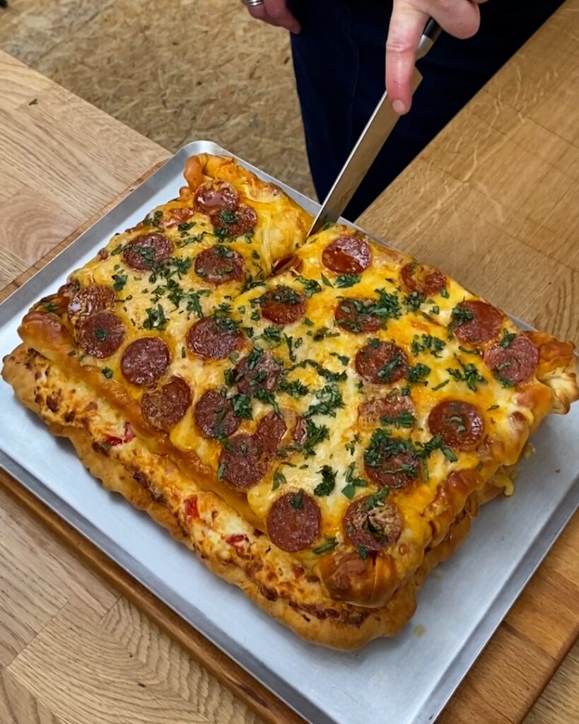 Pizza dois andares