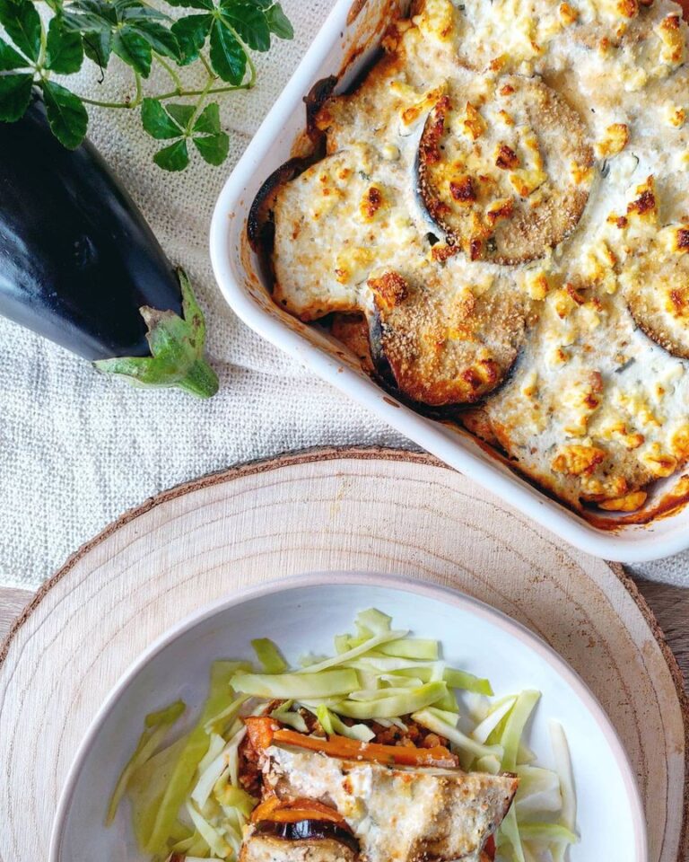 Moussaka light avec de la patate douce
