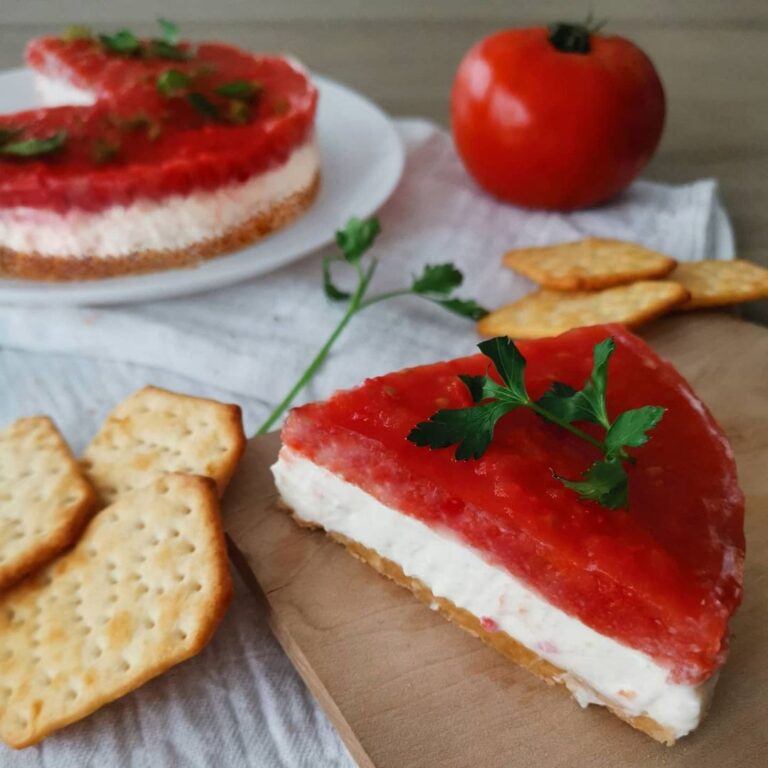 Cheesecake tomato&rsquo;tuc chèvre