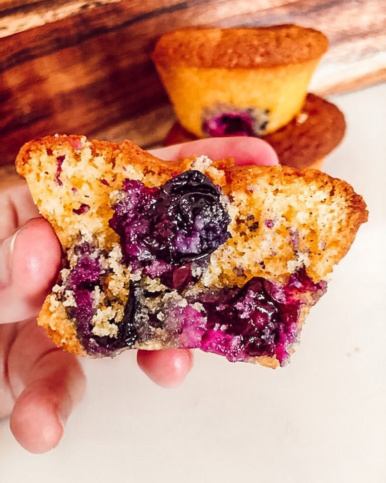 Muffins aux myrtilles à l&rsquo;américaine