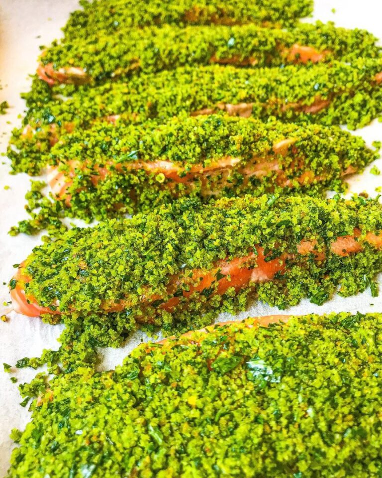 Saumon aux herbes et riz pilaf