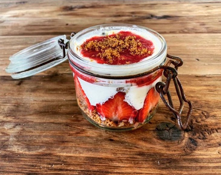 Tiramisu aux fraises maison