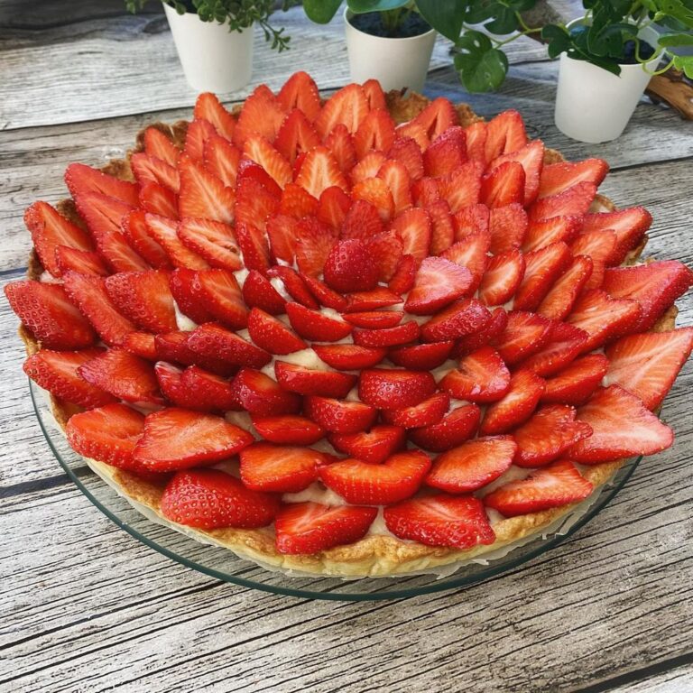 Tarte aux fraises