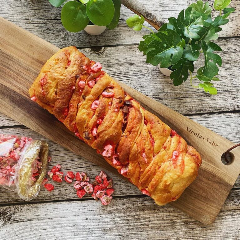 Babka à la praline rose