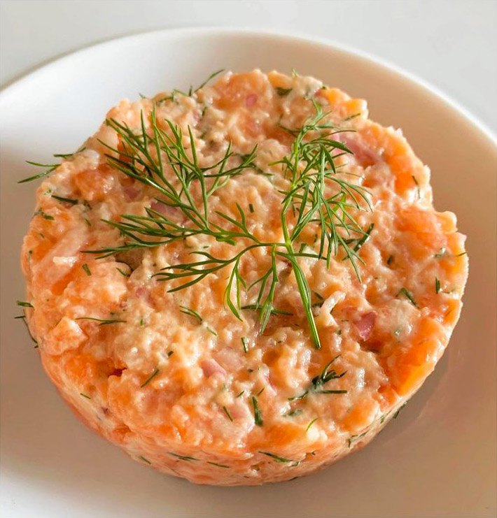 Tartare de saumon