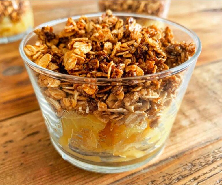 Crumble de pommes express