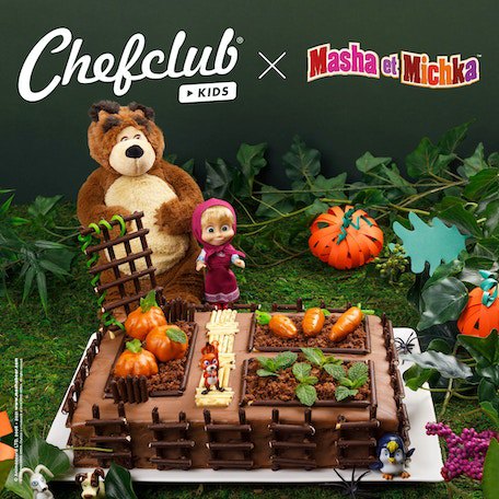 El jardín de Masha y el Oso!