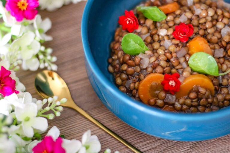 Salade de lentilles