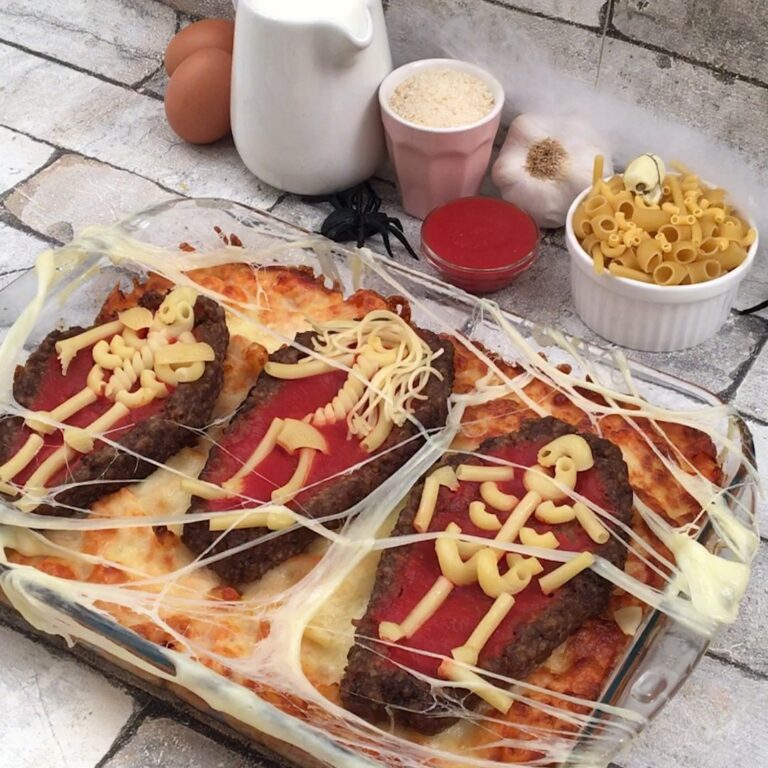 Pasta al forno di Halloween
